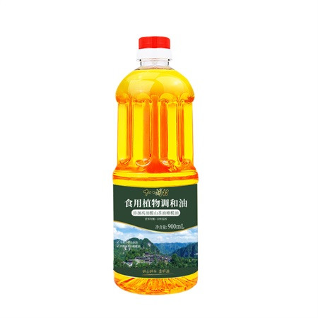 十八洞村食用植物调和油（高油酸茶籽橄榄油）900ml图片