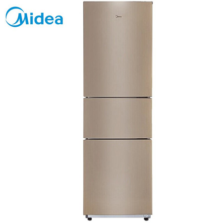 Midea美的 BCD-213TM(E) 三门三温家用租房冰箱冷藏冷冻大容量保鲜节能省电静音电冰箱图片