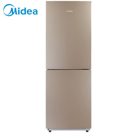 Midea/美的 BCD-190CM(E) 190升冰箱双开门冰箱节能静音电冰箱小冰箱家用双门冰箱