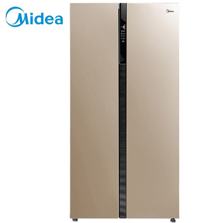 Midea/美的BCD-535WKZM(E)535升冰箱 对开门风冷无霜双开门一级变频智能纤薄电冰箱