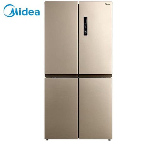 美的/Midea BCD-468WTPM(E) 十字四开门对开门超薄变频风冷无霜电冰箱双系统制冷冰箱