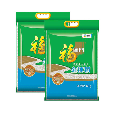 福临门 金粳稻东北大米5kg*2图片