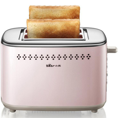 小熊DSL-C02D2面包机多士炉家用烤面包早餐机三明治机带烤架