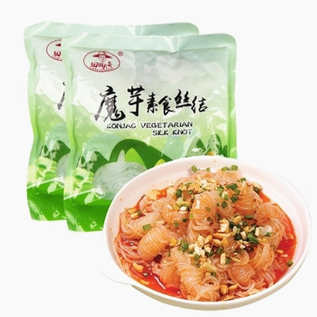 赣南魔芋粉丝结素食礼品装10包*200g