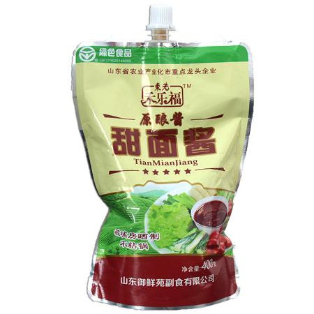 【东先禾乐福绿色食品】甜面酱400g/1袋/2袋/4袋山东大酱甜面酱