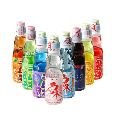日本进口饮料哈达波子汽水弹珠汽水网红同款碳酸饮料高颜值饮品图片