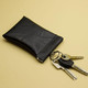 家用钥匙包男女通用锁匙保护小皮套钥匙扣收纳零钱包多功能新款