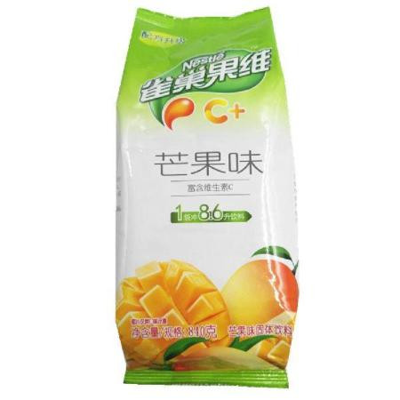 雀巢果维C橙味橙汁粉固体冲饮冲泡饮料冲剂速溶橘子粉浓缩果汁粉