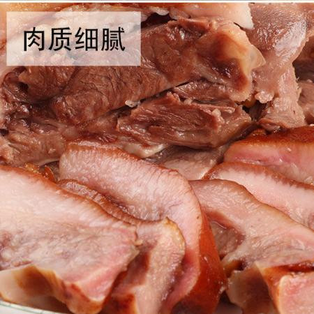 正宗五香豬頭肉500g豬臉滷味熟食真空豬蹄豬拱嘴下酒菜豬肉100g