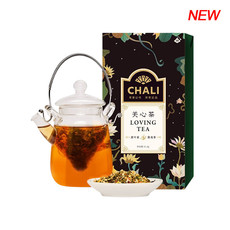 CHALI 茶里关心茶盒装45g养生茶菊花茶茉莉花茶金银花凉茶