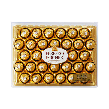 费列罗/FERRERO 榛果威化巧克力32粒装图片