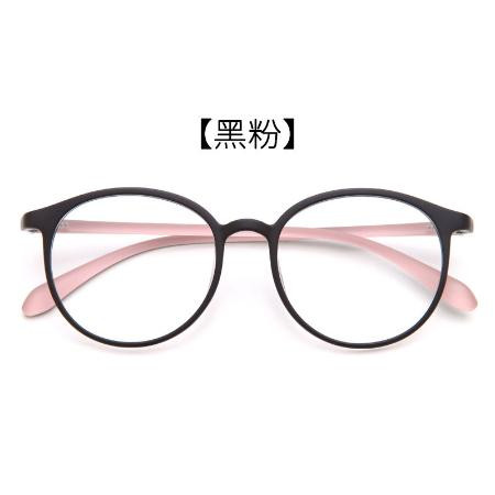 防辐射眼镜女超轻TR90圆框眼镜架电脑抗蓝光近视镜男有度数韩版潮