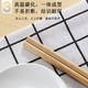 竹筷子天然无漆无蜡饭店用快子套装家庭商用筷子餐具家用防滑