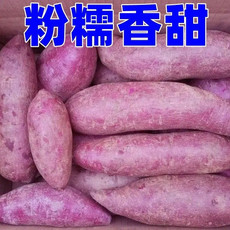 大牛哥  新鲜紫薯地瓜紫色番薯粗粮辅新鲜蔬菜紫薯【大均良品】