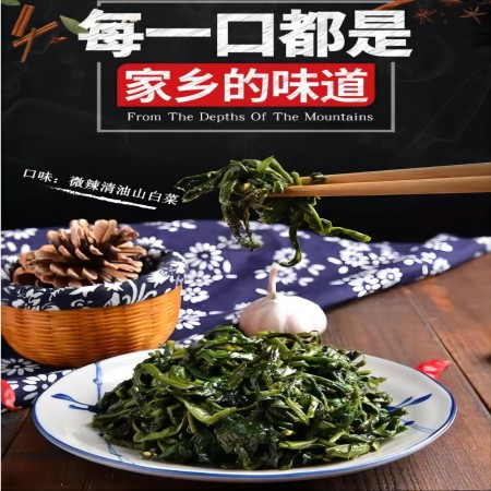 环丰食品 山白菜长白山特色山野菜 （兴边富民） 瓶装