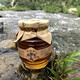 太行山真土蜂蜜天然野生正宗百花蜂蜜玻璃瓶2斤1斤蜂蜜官方正品