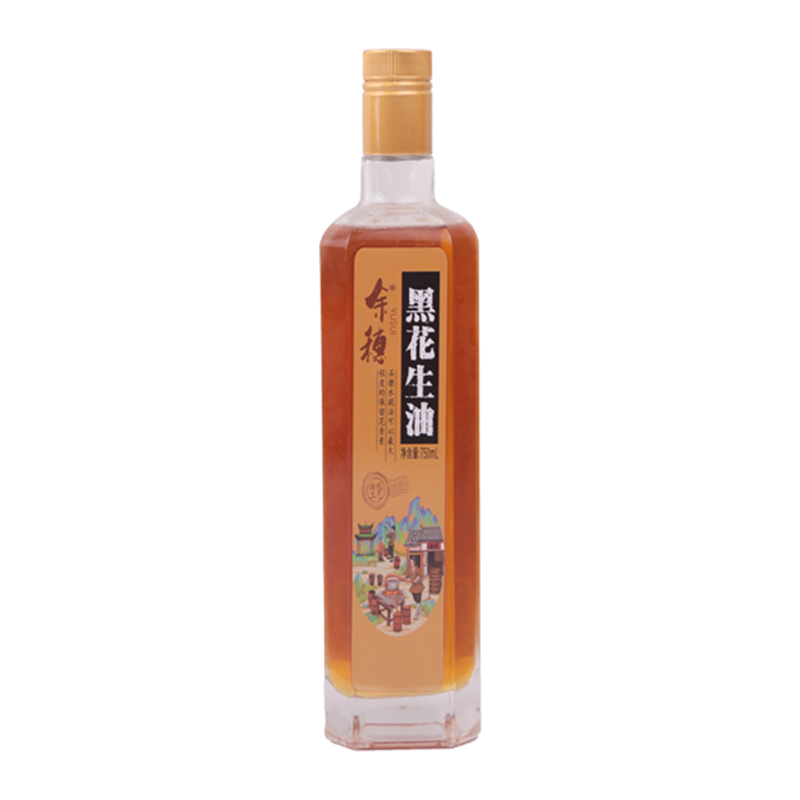 余穗 余穗黑花生油礼盒装750ml*2