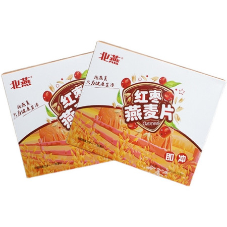 北燕 红枣燕麦片25g*20独立包装营养早餐速食冲饮张家口图片