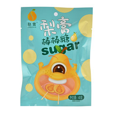 赵雪 梨膏棒棒糖40g*6袋独立包装 零食糖果石家庄赵县特产