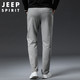 JEEP SPIRIT 休闲裤男运动卫裤男青年直筒刺绣春秋长裤2032