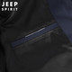 JEEP SPIRIT 冬季男士休闲连帽保暖加厚白鸭绒羽绒服男8810