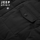 JEEP SPIRIT 羽绒服男冬新款白鸭绒男款保暖外套