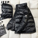 JEEP SPIRIT 羽绒服男中长款加厚冬装白鸭绒男士冬季外套6762