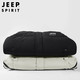 JEEP SPIRIT 吉普马甲男秋冬新款保暖棉马夹外套休闲坎肩连帽韩版修身保暖大码