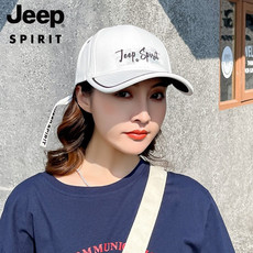 JEEP SPIRIT 吉普帽子女士棒球帽情侣款男士鸭舌帽 防晒遮阳韩版潮流嘻哈旅游太阳帽