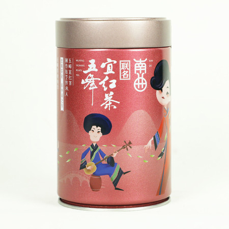 五峰宜红茶 口味醇厚 茶香浓郁 118g/罐图片