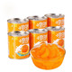 小覃同学 橘子罐头休闲零食新鲜水果罐头桔子罐头 312g*6罐