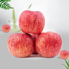 正宗陕西洛川红富士苹果当季新鲜水果冰糖心5/10斤整箱包邮产地直发