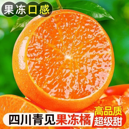义江缘 四川青见果冻橙新鲜水果当季现摘橘子时令水果果冻橙图片