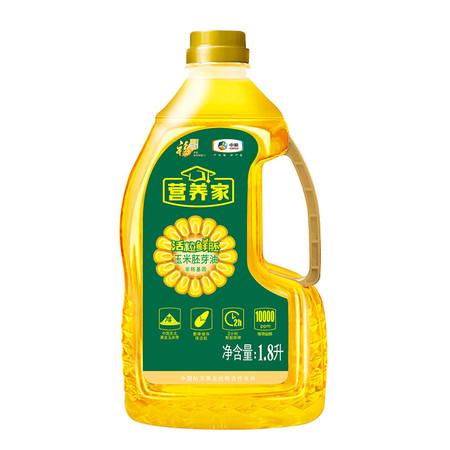 福临门活力鲜胚玉米油1.8L