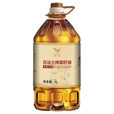 羽朵 【会员享实惠】古法菜籽油5L