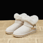 verhouse 女士新款雪地靴冬季加绒保暖厚底防滑短筒靴 加绒保暖 防滑 时尚