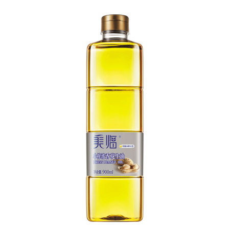 美临 小榨浓香花生油900ml