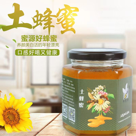 农家自产 铅山天然土蜂蜜 500g