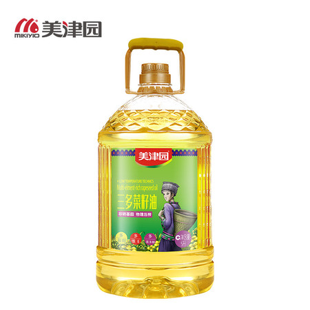 美津园 三多菜籽油5L