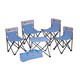 纵贯线/seashore 户外折叠桌椅套装 组合便携式烧烤露营餐桌 6件套