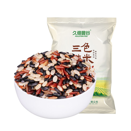 久亿丰谷【赣品出赣】久亿丰谷 三色糙米500g/袋