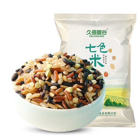 久亿丰谷【赣品出赣】久亿丰谷 七色糙米500g/袋图片