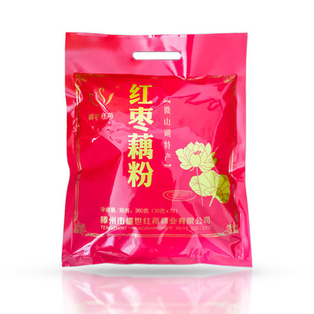 盛世红荷红枣藕粉360g