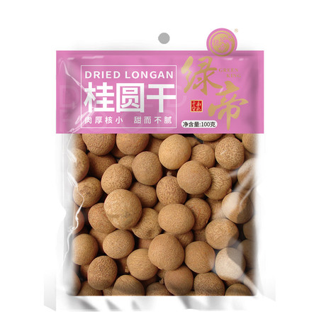 绿帝  南北干货世家桂圆干100g*1袋图片