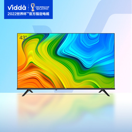 海信 Vidda  2022款 43英 金属全面屏 超薄电视 全高清游戏智能液晶电视 43V1F-R