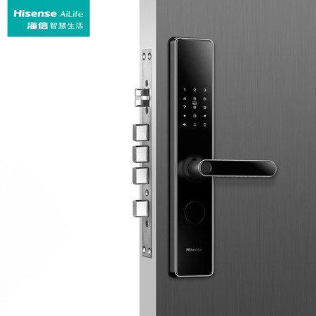 海信/Hisense 智能锁WiFi指纹锁远程临时密码锁防盗门锁 电子锁智能门锁 E7W