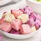 水西林 冻干酸奶块果粒块草莓黄桃水果干吃零食品网红儿童休闲特色小吃LX