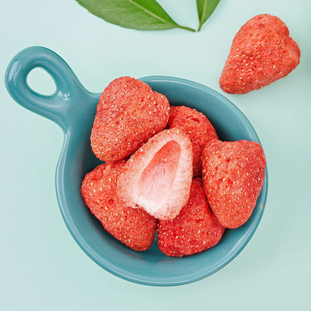 水西林 网红冻干草莓干100g草莓水果干草莓脆巧克力涂层休闲零食小吃LX