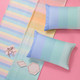 ESPRIT 100%全棉时尚彩虹条纹四件套床单被套床上用品套件
