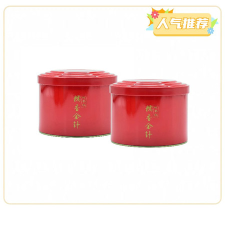 茶马悠悠 【浦东邮政】桃零零糯香金针50g*2罐